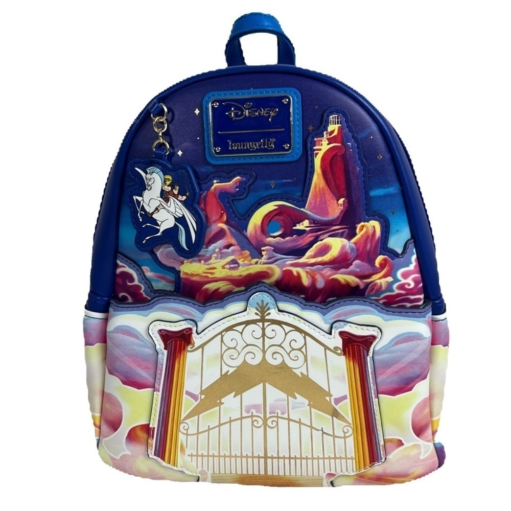 Loungefly | Disney Hercules Mount Olympus Golden Gates Mini Backpack